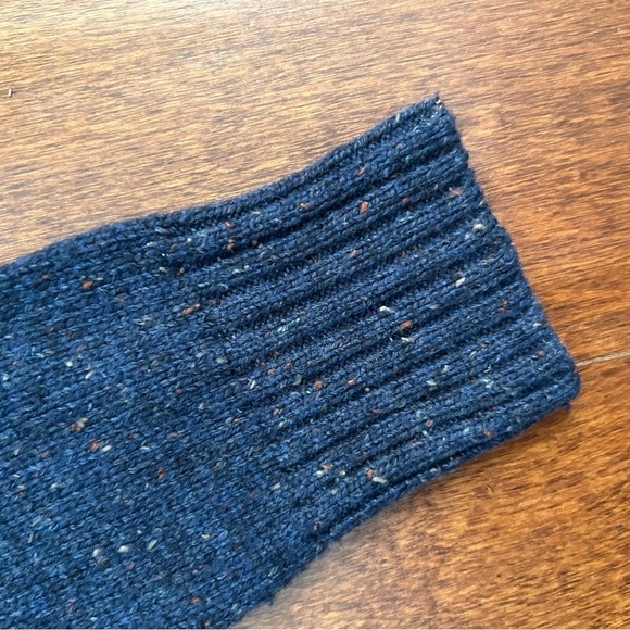 Mexx Men’s Classic Elbow Patch Wool Blend Sweater, Buttons at Neck, Size Sm - Picture 10 of 12